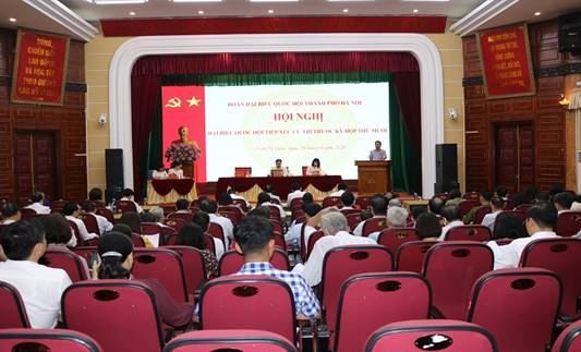 Đại biểu Quốc hội tiếp xúc cử tri quận Nam Từ Liêm  trước kỳ họp thứ 10, Quốc hội khóa XIV