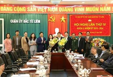 Quận Bắc Từ Liêm hiệp thương kiện toàn Chủ tịch Ủy ban MTTQ Việt Nam quận.