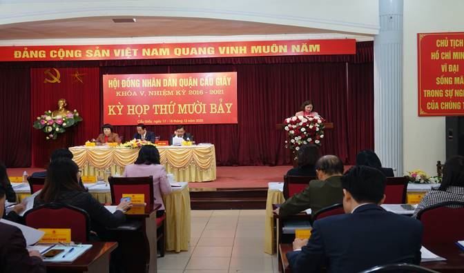 Uỷ ban MTTQ Việt Nam quận Cầu Giấy tham gia xây dựng chính quyền năm 2020