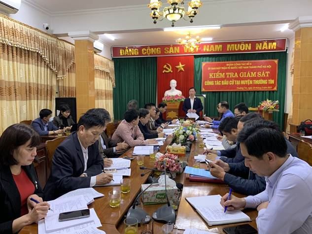 MTTQ Việt Nam huyện Thường Tín thực hiện thắng lợi nhiệm vụ quý I năm 2021