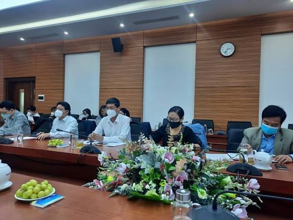 Đoàn khảo sát công tác nắm bắt, tổng hợp dư luận nhân dân của Ủy ban MTTQ Việt Nam thành phố Hà Nội về khảo sát tại quận Bắc Từ Liêm
