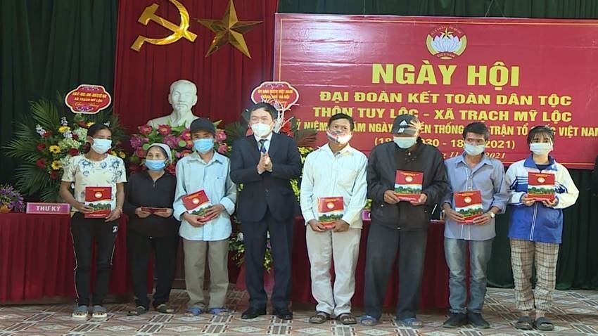 Ngày hội Đại đoàn kết toàn dân tộc thôn Tuy Lộc, xã Trạch Mỹ Lộc, huyện Phúc Thọ