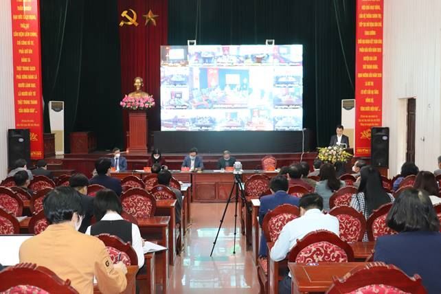 Huyện Gia Lâm tổ chức Hội nghị tiếp xúc, đối thoại trực tiếp giữa người đứng đầu cấp ủy, chính quyền với Mặt trận Tổ quốc, các tổ chức chính trị-xã hội và Nhân dân năm 2021