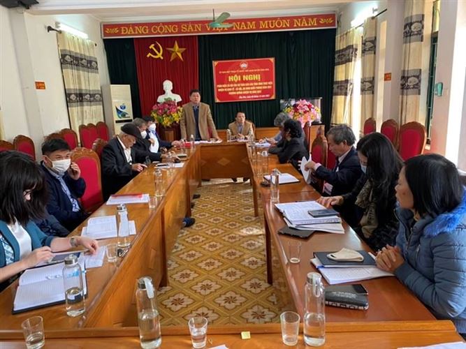 Huyện Ứng Hòa phản biện xã hội vào Dự thảo báo cáo tình hình thực hiện nhiệm vụ kinh tế xã hội – an ninh quốc phòng năm 2021