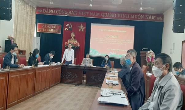 Huyện Thanh Trì tổ chức hội nghị phản biện vào dự thảo báo cáo  kế hoạch   phát triển kinh tế - xã hội; kế hoạch đầu tư công trung hạn và các đề án thực hiện trong 5 năm giai đoạn 2021-2026 của huyện 
