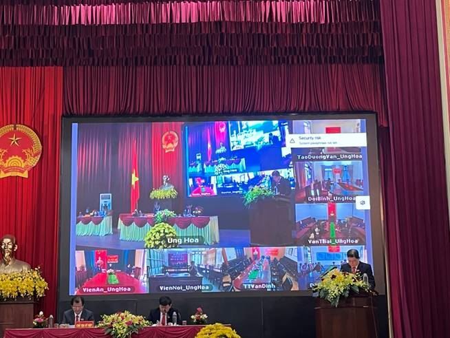 Ủy ban MTTQ Việt Nam huyện Ứng Hòa tham gia xây dựng chính quyền năm 2021