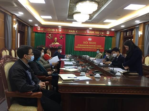 Huyện Đông Anh tổ chức hiệp thương giữa MTTQ Việt Nam, các đoàn thể chính trị - xã hội huyện về giám sát, phản biện xã hội; tham gia góp ý xây dựng Đảng, xây dựng chính quyền năm 2022