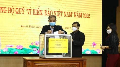 MTTQ Việt Nam huyện Hoài Đức triển khai kế hoạch vận động ủng hộ Quỹ Vì biển, đảo Việt Nam năm 2022