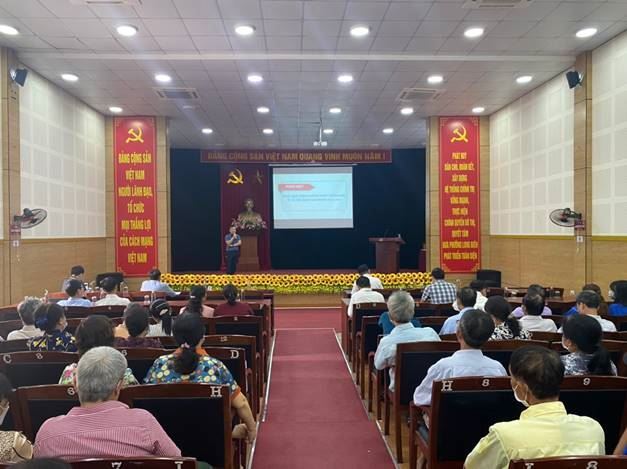 Quận Long Biên tổ chức hội nghị tuyên truyền công tác giải phóng mặt bằng năm 2022
