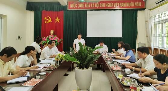 Ủy ban MTTQ Việt Nam huyện Thanh Trì kiểm tra thực hiện Điều lệ MTTQ Việt Nam và Nghị quyết Đại hội Mặt trận các cấp nhiệm kỳ 20219-2024