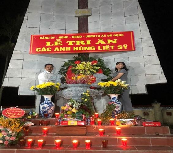 Huyện Thanh Oai thắp nến tri ân các Anh hùng Liệt sỹ