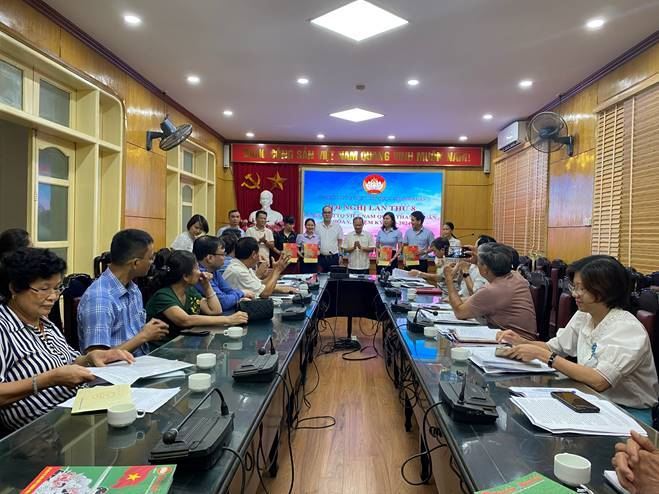 Hội nghị lần thứ 8 - Ủy ban MTTQ Việt Nam quận Thanh Xuân khóa V, nhiệm kỳ 2019-2024