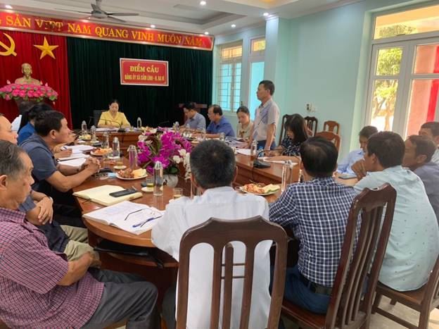 Huyện Ba Vì kiểm tra công tác tổ chức, hoạt động của Ủy ban MTTQ Việt Nam các xã, thị trấn 9 tháng đầu năm 2022