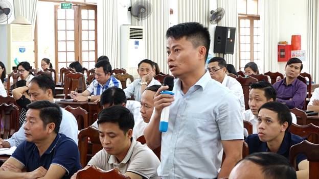 Thanh Oai Tiếp xúc cử tri đại biểu HĐND Thành phố trước kỳ họp thứ 10