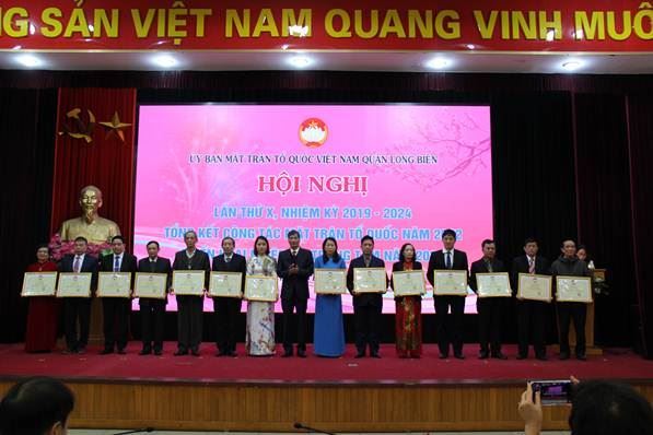 Tổng kết công tác MTTQ quận Long Biên năm 2022