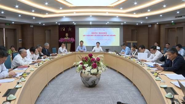 Ủy ban nhân dân- Ủy ban MTTQ Việt Nam huyện Gia Lâm lấy ý kiến góp ý vào dự thảo Luật đất đai (sửa đổi)