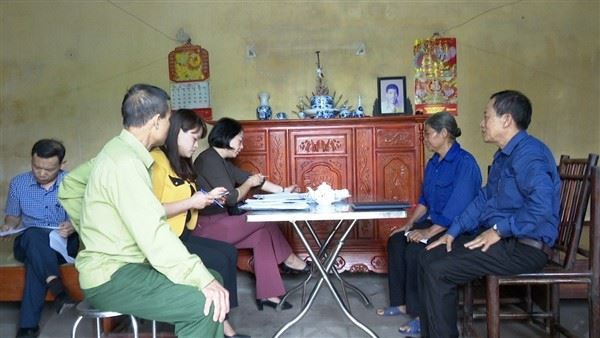 Ủy ban MTTQ Việt Nam huyện Gia Lâm phối hợp tổ chức đợt rà soát, thẩm định nhu cầu hỗ trợ hộ cận nghèo, hội viên các tổ chức thành viên có hoàn cảnh khó khăn năm 2023