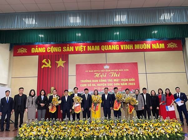 Ủy ban MTTQ Việt Nam huyện Sóc Sơn tổ chức Hội thi “Trưởng ban Công tác Mặt trận giỏi” cấp cụm năm 2023