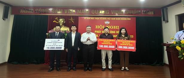 Uỷ ban MTTQ Việt Nam quận Hoàng Mai tổ chức hội nghị phát động ủng hộ quỹ “Vì biển, đảo Việt Nam ” năm 2023