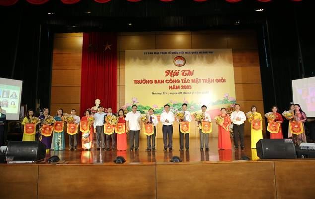 Uỷ ban MTTQ Việt Nam Quận Hoàng Mai tưng bừng tổ chức Hội thi Trưởng ban Công tác Mặt trận giỏi quận Hoàng Mai năm 2023