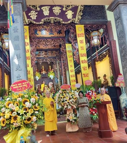 Quận Hoàn Kiếm tổ chức sơ kết công tác Phật sự 6 tháng đầu năm 2023 và Lễ Phật đản Phật lịch 2567 – Dương lịch 2023