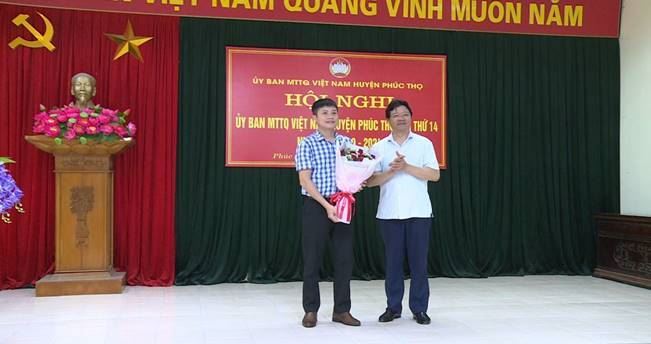 Huyện Phúc Thọ hiệp thương cử bổ sung Uỷ viên Uỷ ban và chức danh Phó Chủ tịch Ủy ban MTTQ Việt Nam huyện khóa XIX, nhiệm kỳ 2019 - 2024
