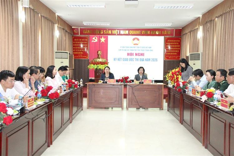 MTTQ Việt Nam 6 thành phố trực thuộc Trung ương thi đua thực hiện tốt nhiệm vụ