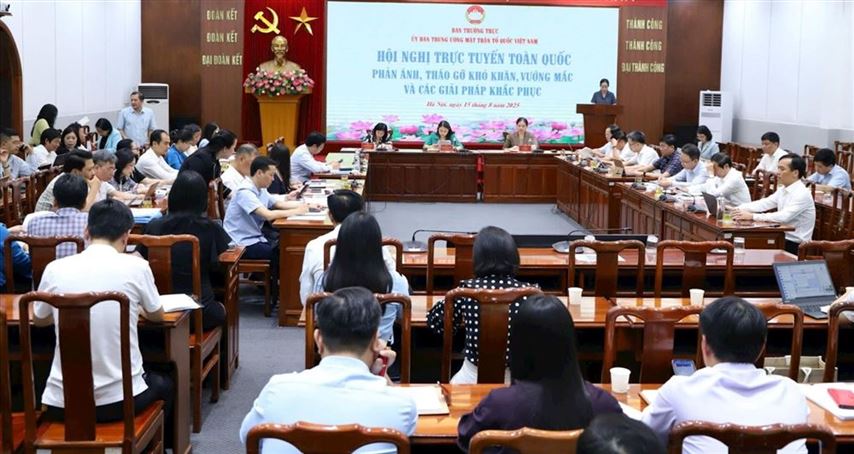 Sớm tháo gỡ khó khăn, vướng mắc để hệ thống Mặt trận hoạt động hiệu quả hơn nữa