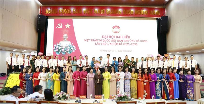 Mặt trận Tổ quốc Việt Nam phường Hà Đông bám sát cơ sở, hướng về nhân dân