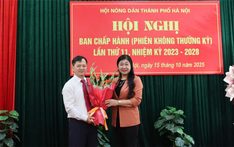 Hà Nội: kiện toàn chức danh Phó Chủ tịch Hội Nông dân Thành phố