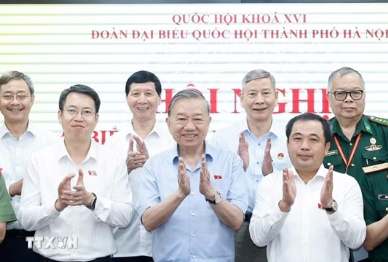 Tổng Bí thư, Chủ tịch nước Tô Lâm tiếp xúc cử tri thành phố Hà Nội