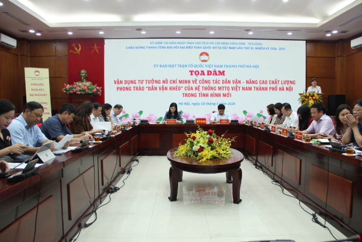 Vận dụng tư tưởng Hồ Chí Minh trong công tác dân vận ở Thủ đô