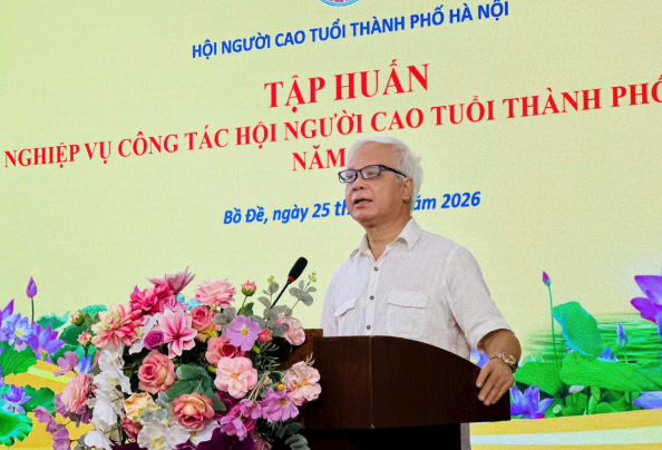 Hà Nội: Chuẩn hóa nghiệp vụ cán bộ Hội Người cao tuổi đáp ứng yêu cầu thực tiễn