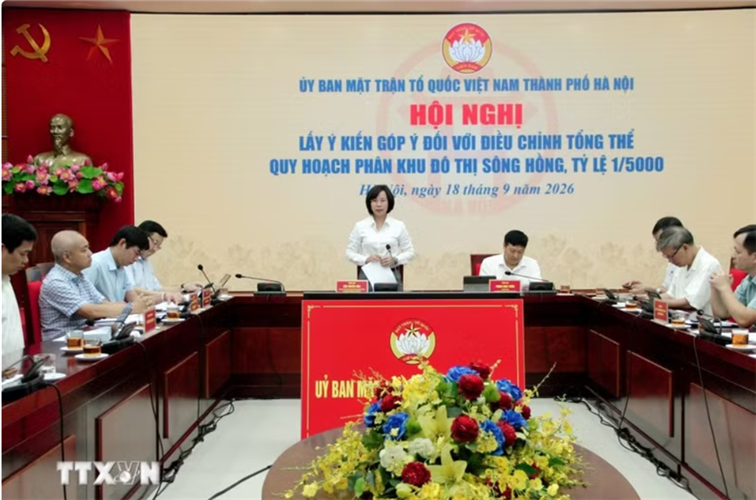 Phát huy quyền làm chủ của nhân dân trong góp ý quy hoạch sông Hồng