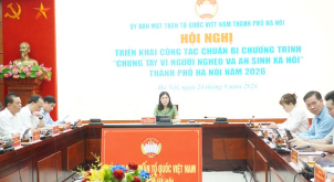Hà Nội chuẩn bị tổ chức Chương trình “Chung tay vì người nghèo và an sinh xã hội” năm 2026