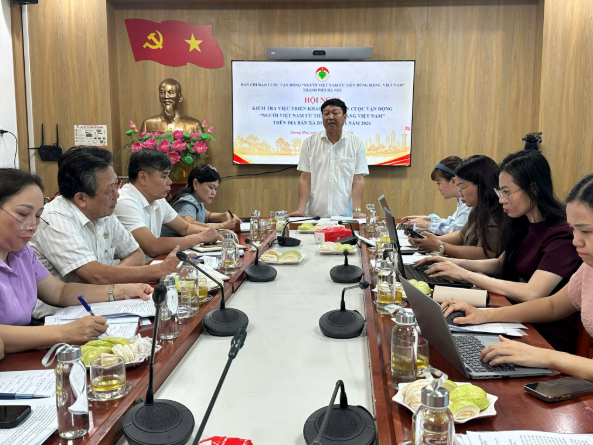 Xã Dương Hòa nâng chất lượng, mở rộng thị trường cho hàng Việt