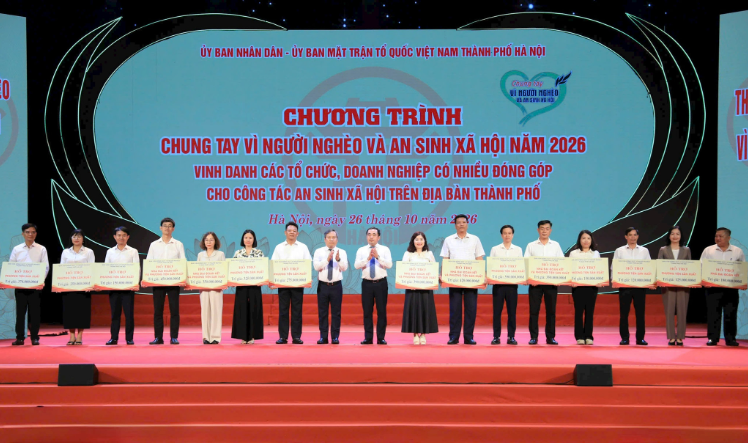 Hà Nội huy động hơn 77 tỷ đồng chung tay vì người nghèo và an sinh xã hội