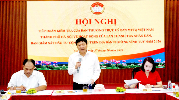 Phát huy vai trò giám sát của nhân dân, nâng cao hiệu quả giải quyết kiến nghị