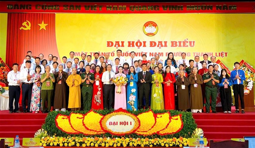 Đồng chí Tạ Thu Sa được hiệp thương giữ chức Chủ tịch Ủy ban Mặt trận Tổ quốc phường Thanh Liệt