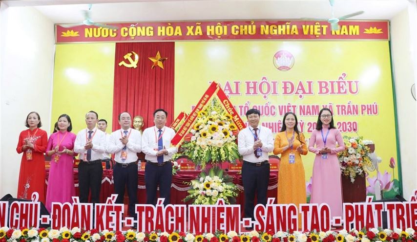 Mặt trận Tổ quốc xã Trần Phú tiên phong củng cố khối đại đoàn kết