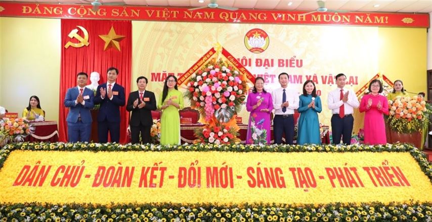 Đại hội Mặt trận Tổ quốc xã Vật Lại nhiệm kỳ 2025-2030 thành công tốt đẹp