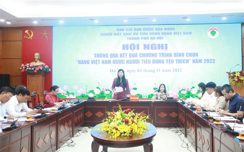 213 sản phẩm, dịch vụ đạt Top các các sản phẩm hàng Việt Nam được người tiêu dùng yêu thích năm 2022