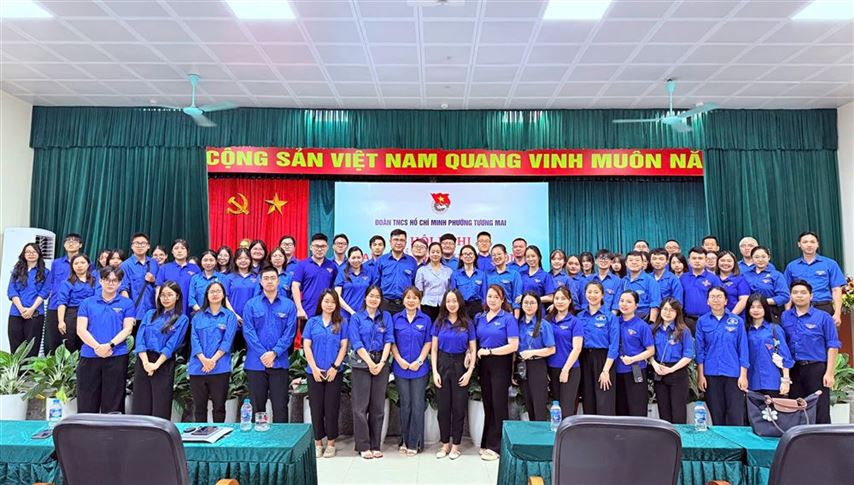 Đoàn phường Tương Mai tổ chức hội nghị Ban chấp hành mở rộng.