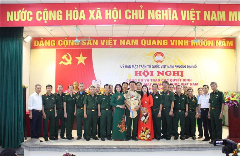 Hội nghị lần thứ nhất của Ủy ban MTTQ Việt Nam phường Đại Mỗ