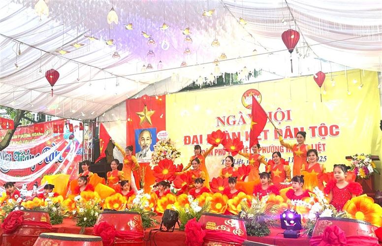 Phường Hoàng Liệt: Tạo điều kiện thuận lợi cho các hoạt động ở khu dân cư