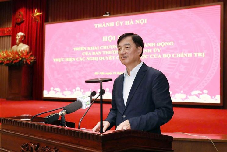Bí thư Thành ủy Nguyễn Duy Ngọc: Hà Nội tiên phong, gương mẫu thực hiện hiệu quả các nghị quyết chiến lược của Bộ Chính trị