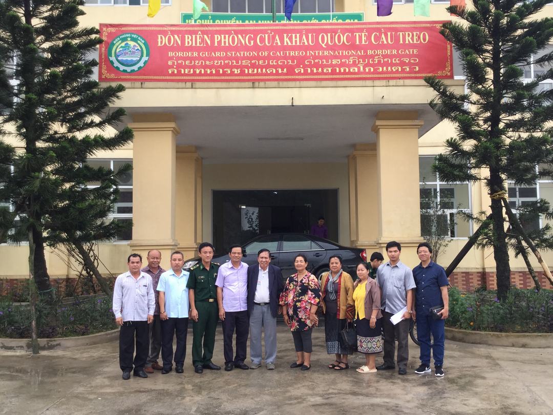 Ảnh Ủy ban MTTQ Việt Nam TP Hà Nội tiếp đoàn đại biểu Ủy ban Mặt trận Lào xây dựng đất nước Thủ đô Viêng Chăn