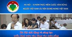 10 năm cuộc vận động Người Việt ưu tiên dùng hàng Việt