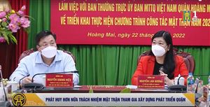 PHÁT HUY HƠN NỮA TRÁCH NHIỆM MẶT TRẬN THAM GIA XÂY DỰNG PHÁT TRIỂN QUẬN 