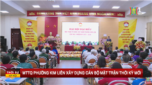 MTTQ phường Kim Liên xây dựng cán bộ Mặt trận thời kỳ mới